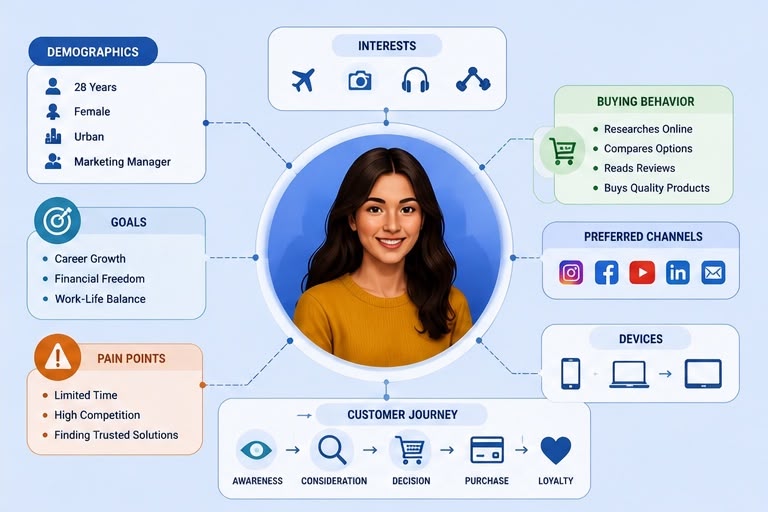 Advertising mistakes caused by missing customer avatars