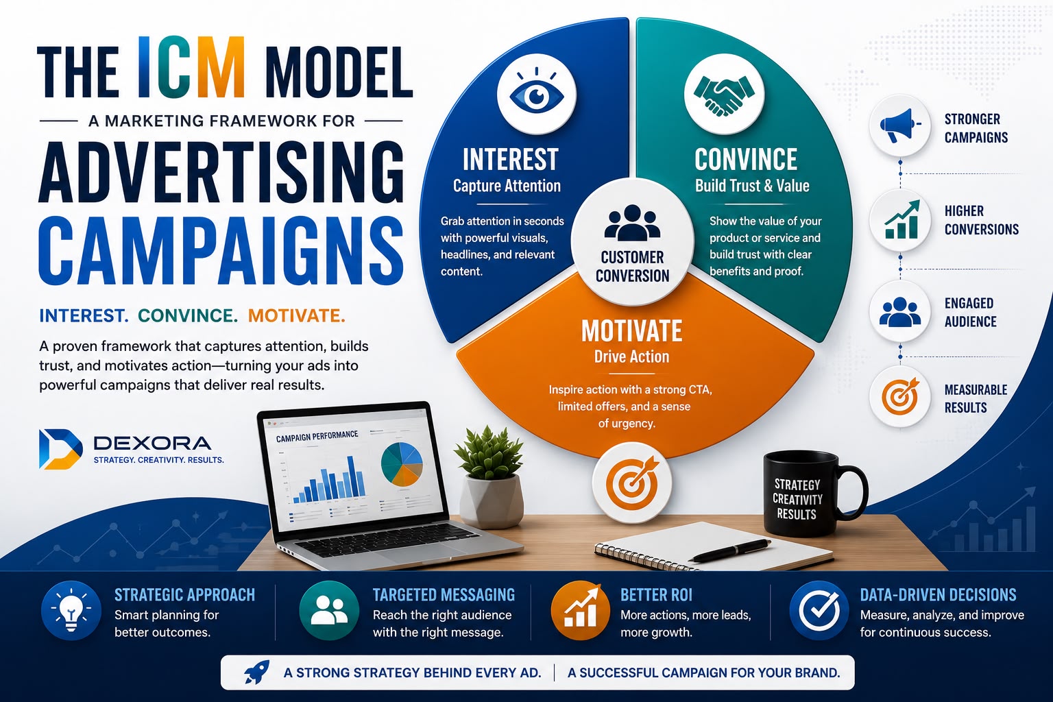 Advertising Campaign Marketing Framework using the ICM Model