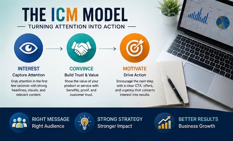 Interest stage of the ICM advertising framework